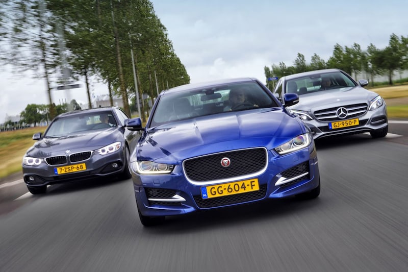 Jaguar XE - BMW 4-serie - Mercedes C-klasse