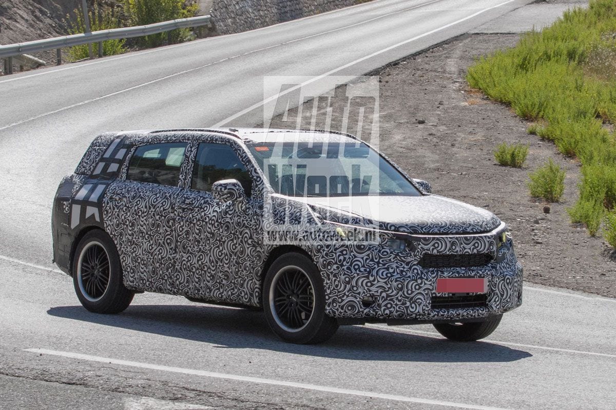 Honda cross-over spyshots