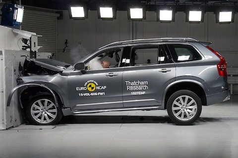 Sterrenregen bij Euro NCAP-botsproeven