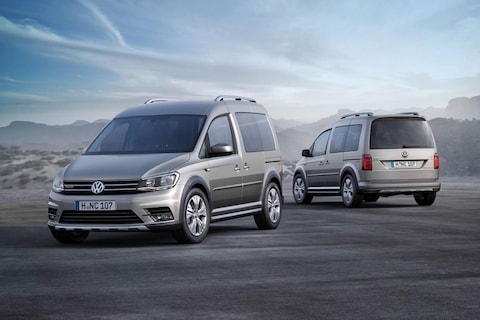Vernieuwde Volkswagen Caddy ook als Alltrack