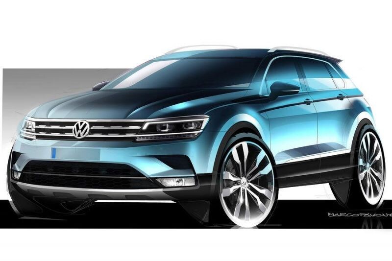 Volkswagen Tiguan teasers
