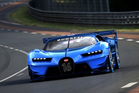 Bugatti presenteert Vision Gran Turismo in 't echt