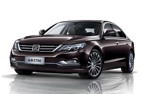 Zotye trekt doek van Z700