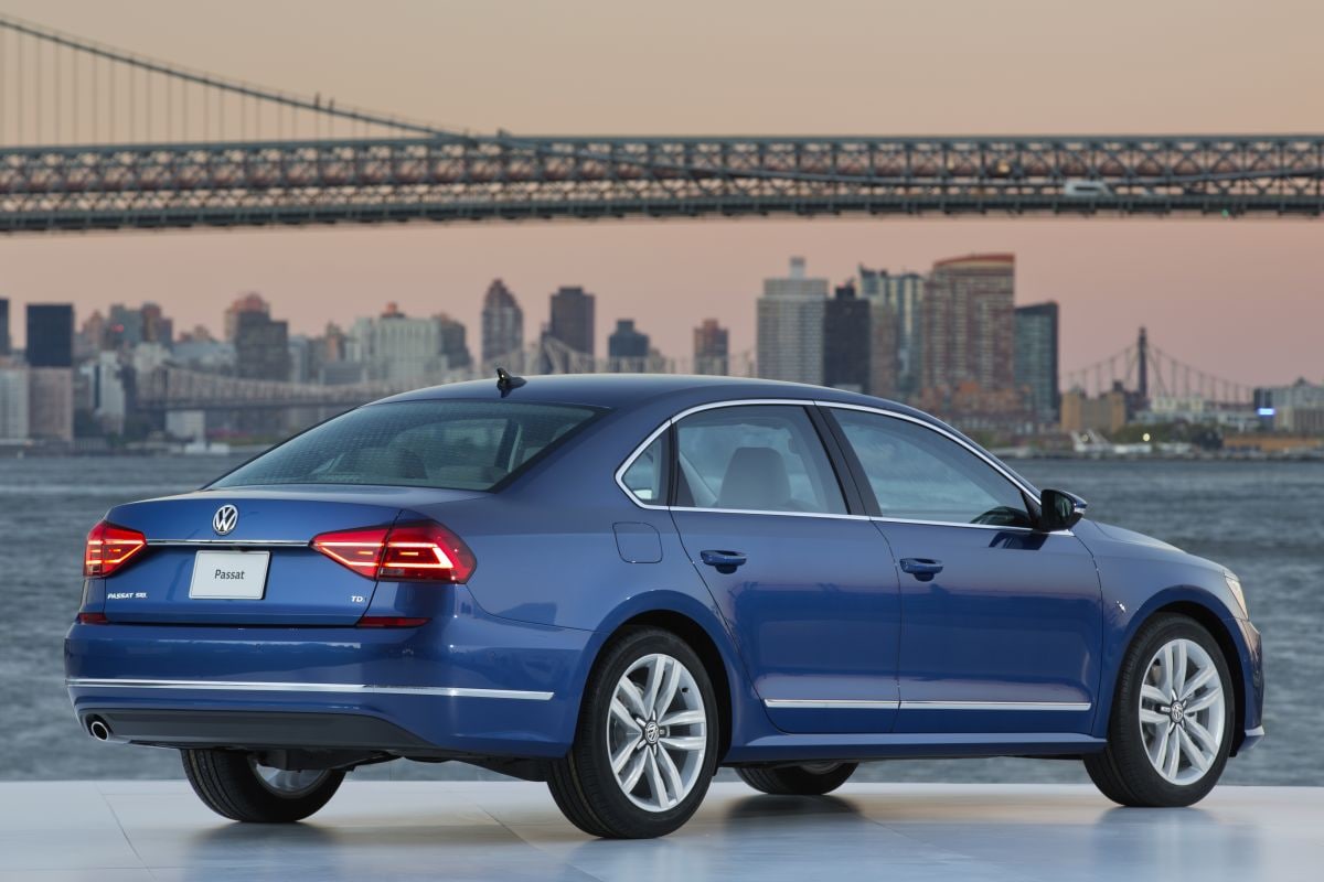 Volkswagen Passat USA 2016 model