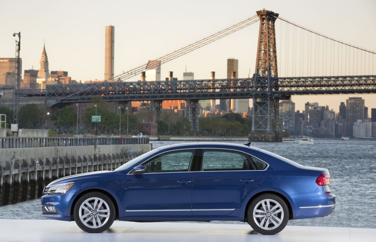Volkswagen Passat USA 2016 model