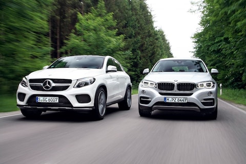 Mercedes-Benz GLE Coupé - BMW X6