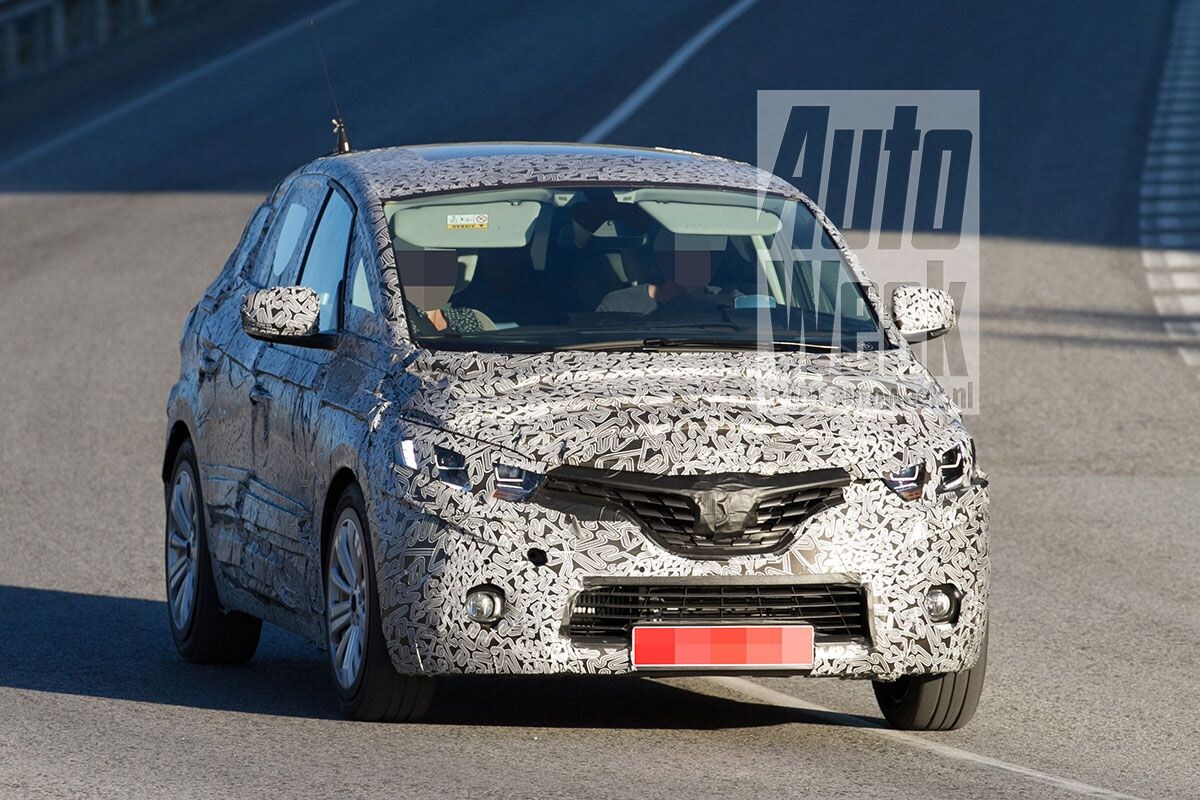 Renault Scénic spyshots