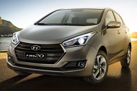 Hyundai geeft HB20 een strakker front