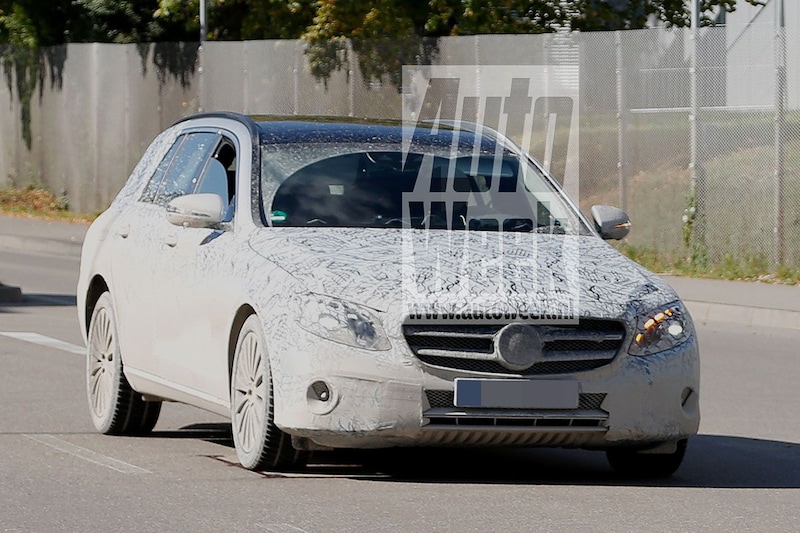 Mercedes-Benz E-klasse Estate spyshots