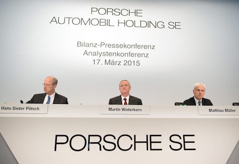 Winterkorn toch weg bij Porsche SE