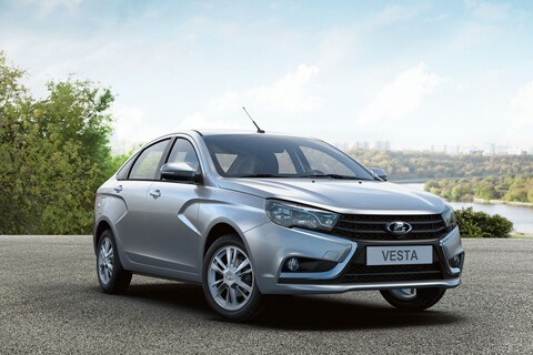 Lada Vesta naar Duitsland