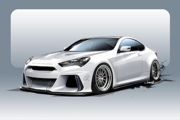 Hyundai Genesis Coupe SEMA
