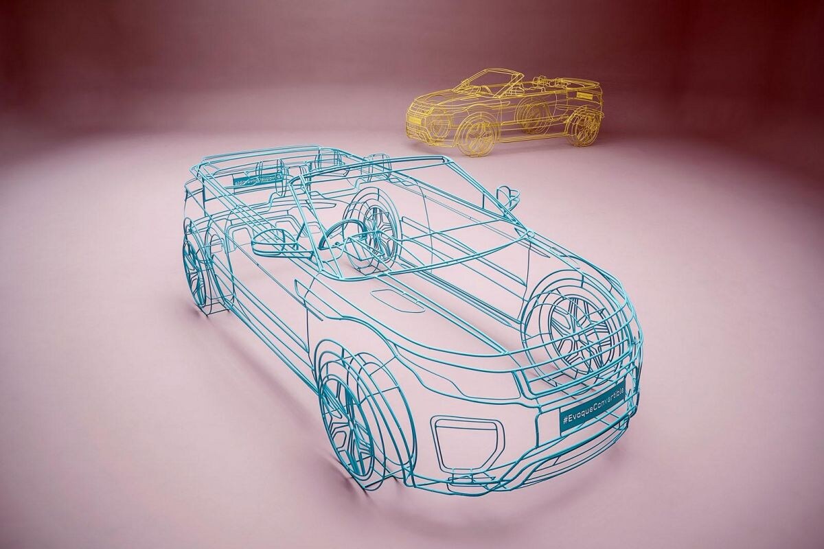 Range Rover Evoque Convertible teaser