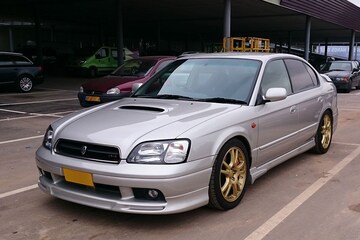 Subaru Legacy B4 In het Wild