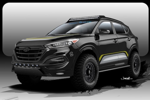 Hyundai toont afgetrainde Tucson