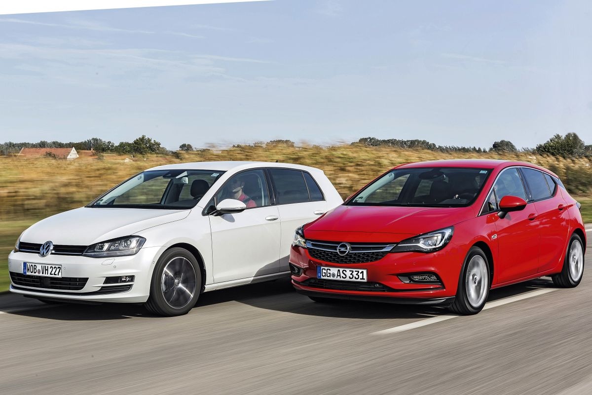 Volkswagen Golf - Opel Astra