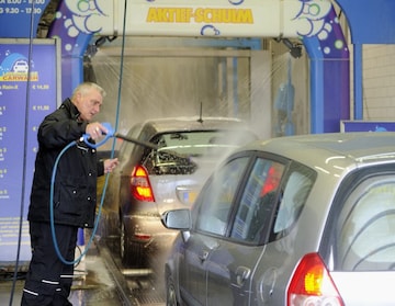 Auto wasstraat (foto ANP)