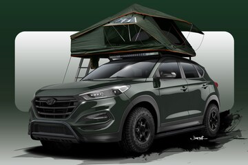 Hyundai Tucson Adventuremobile SEMA