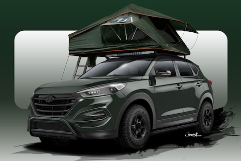 Derde Hyundai Tucson klaar voor SEMA