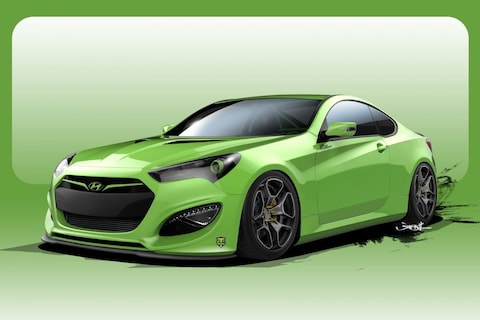 Tweede Hyundai Genesis Coupé klaar voor SEMA