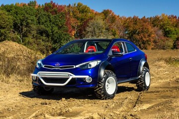 Kia Forte Koup Mud Bogger