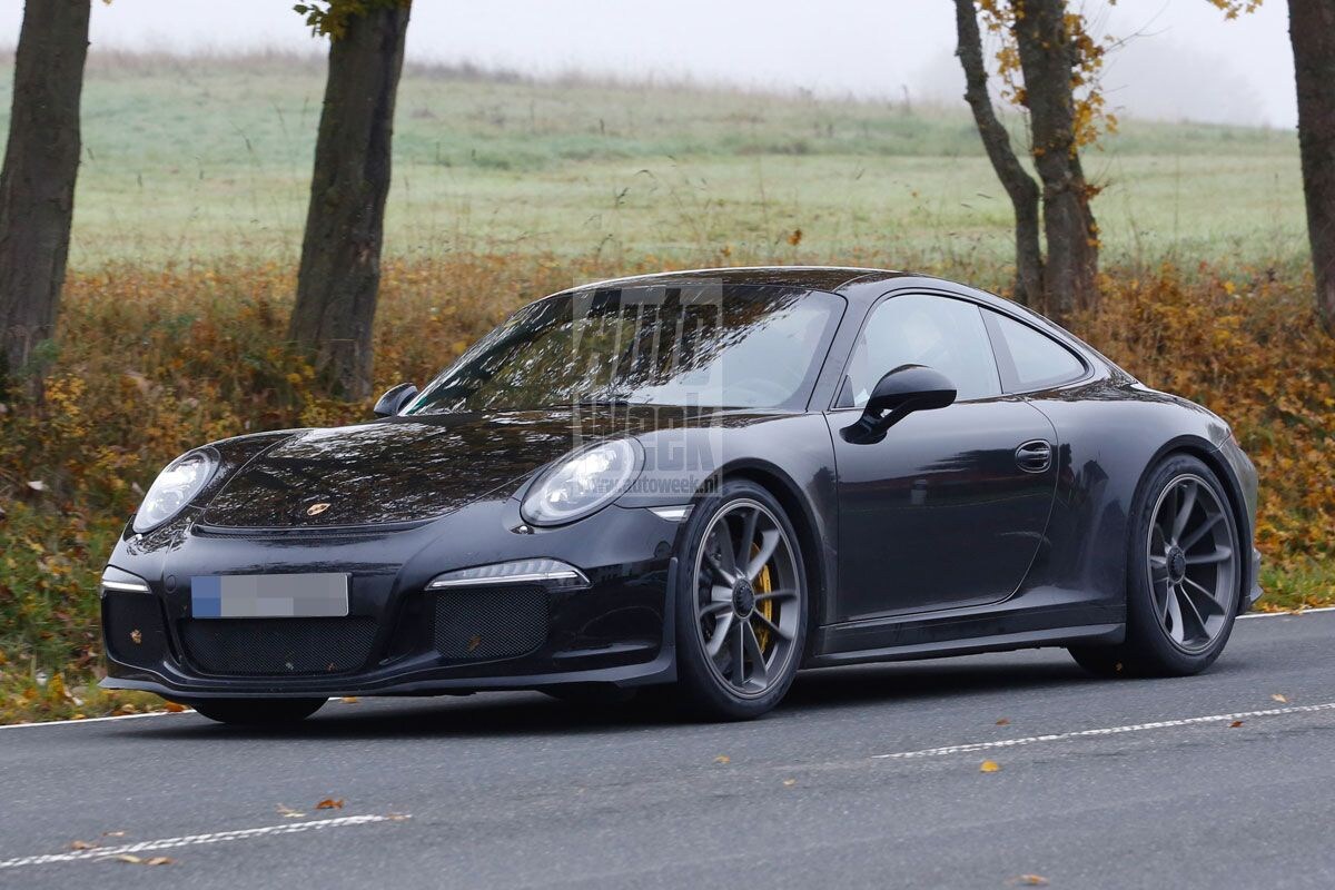 Porsche 911 R spyshots