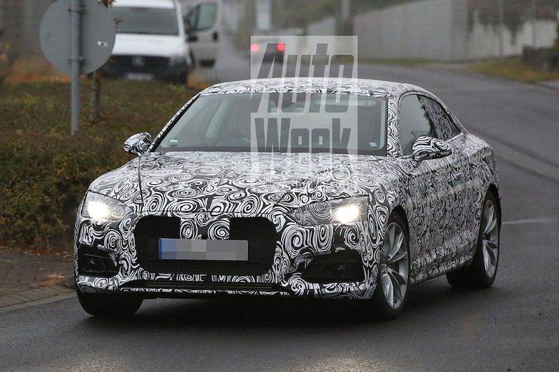 Audi A5 spyshots