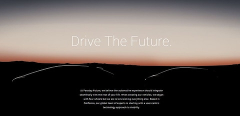 Faraday Future: geheimzinnige nieuwkomer