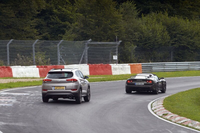 Hyundai Tucson op Nürburgring