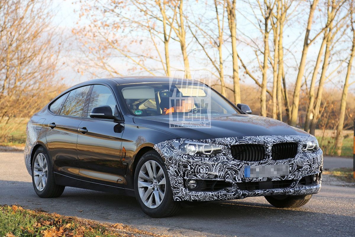 BMW 3-serie GT spyshots