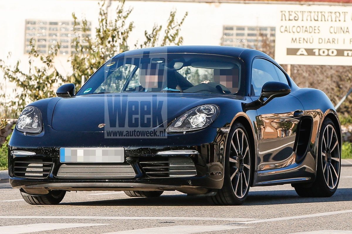 Porsche Cayman facelift