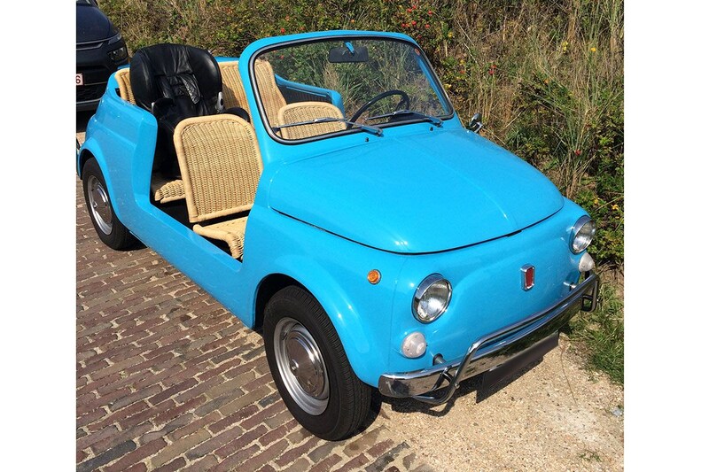 Fiat 500 'Jolly' In het wild