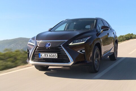 Derde zitrij voor Lexus RX