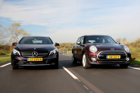 Mini Clubman - Mercedes-Benz A-klasse - Vergelijkende Test