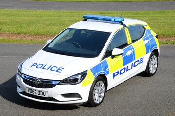 Vauxhall/Opel Astra politie Verenigd Koninkrijk