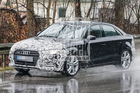 Audi A3 Sedan facelift voor de lens