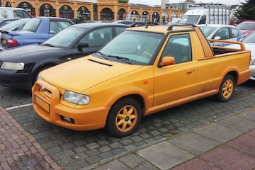 In het wild Skoda Felicia Fun