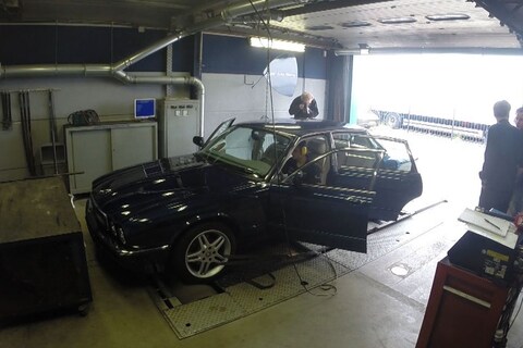 Op de Rollenbank: Jaguar XJ8