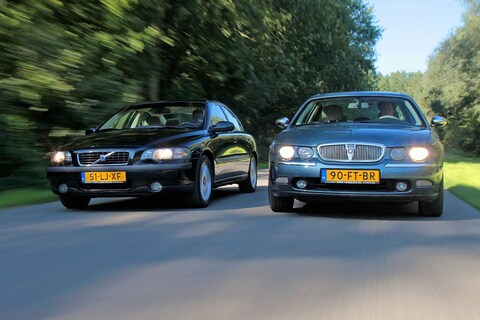 Dubbeltest - Volvo S60 2.4 vs Rover 75 V6
