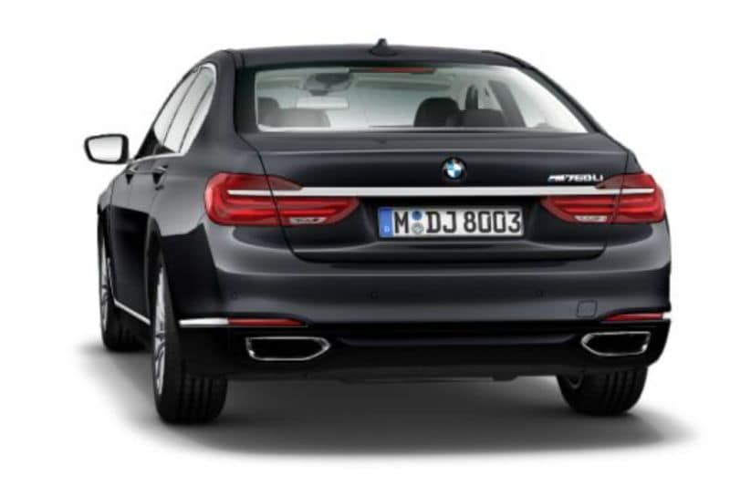 BMW M760iL configurator