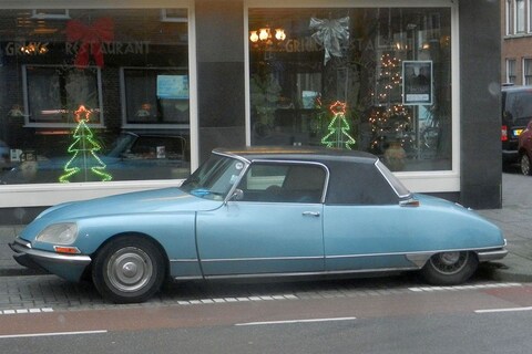 In het wild: Citroën DS 21 Décapotable (1971)