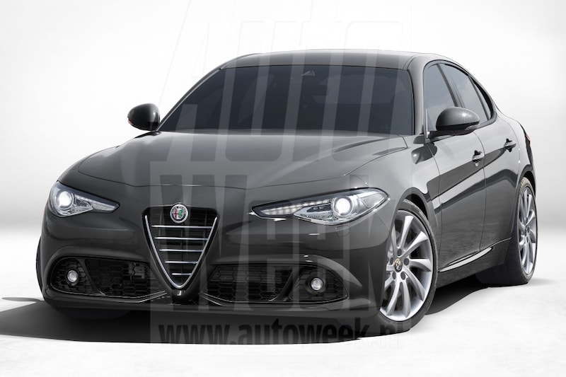 Alfa Romeo Giulia (illustratie Marco van Overbeeke
