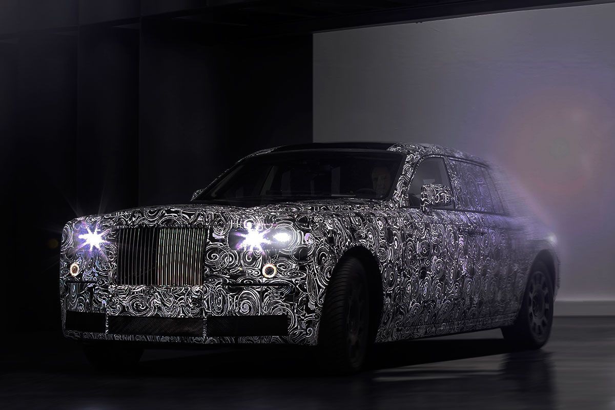 Rolls-Royce toont camouflage