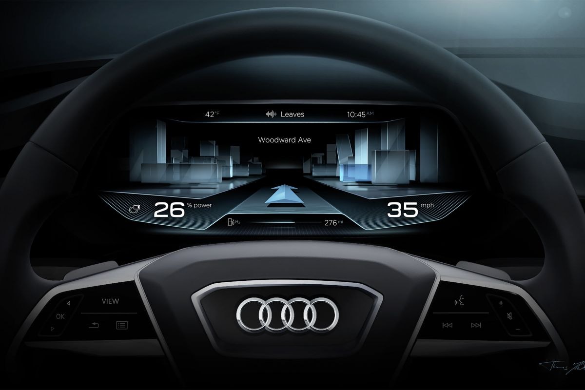 Audi h-tron quattro concept