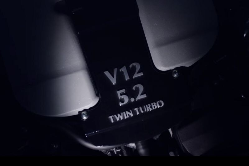 Aston Martin V12 teaser