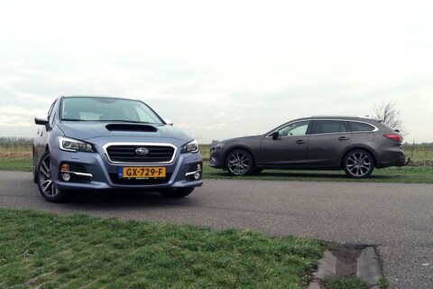 Dubbeltest - Subaru Levorg vs. Mazda 6 Sportbreak