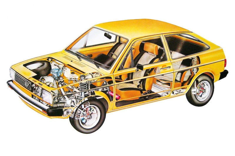 Doorkijk Volkswagen Gol