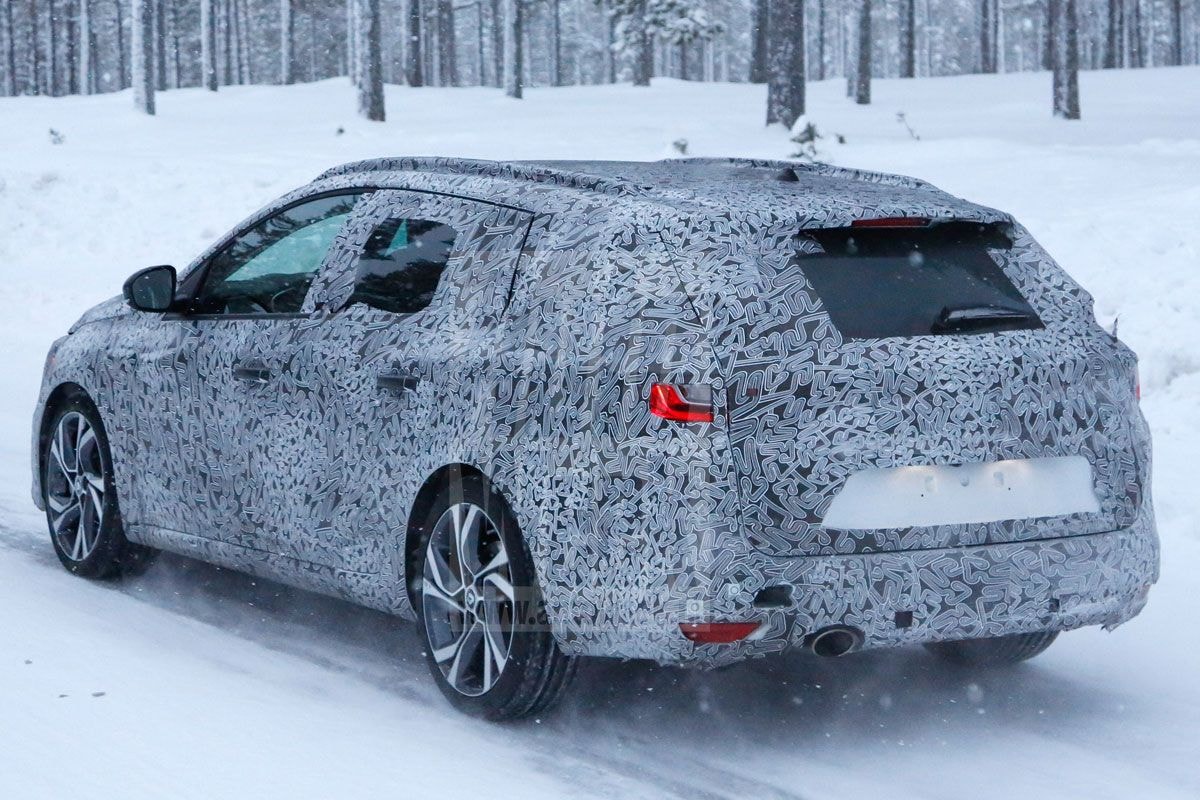 Renault Mégane Estate spionage