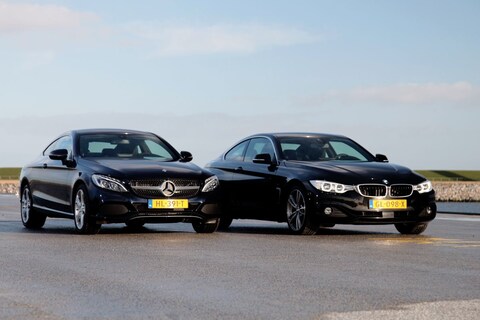 Mercedes C 180 Coupé - BMW 420i Coupé