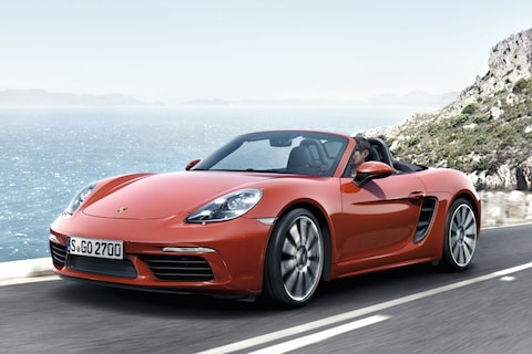 Porsche 718 Boxster in volle glorie